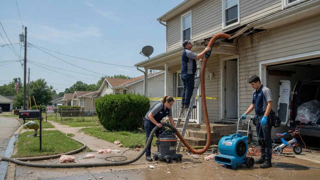 Water Damage Restoration in Kansas, OK near me